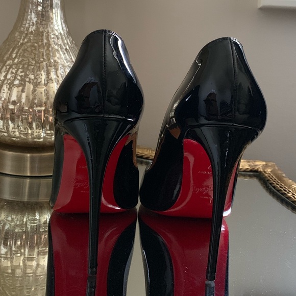 🎀 **SOLD** 🎀 Christian Louboutin RonRon 100mm - Picture 3 of 6